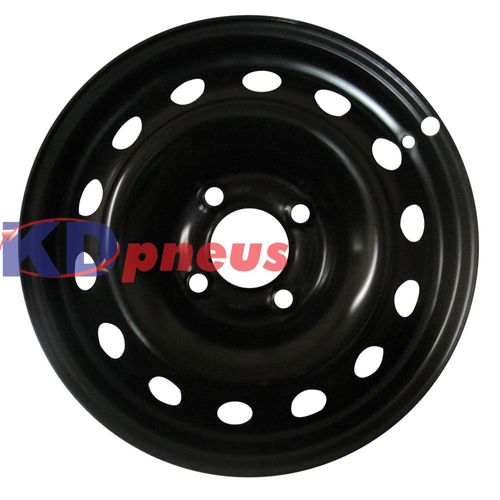 Roda Preta Aro 14 para Peugeot