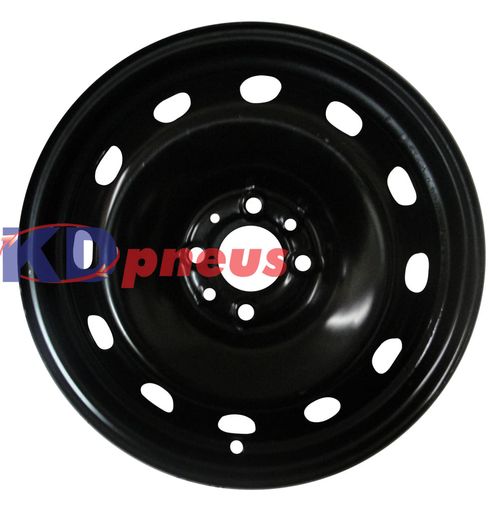 Roda Preta Aro 15 para Fiat Punto
