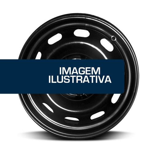 Roda Preta Aro 14 para Escort Zetec
