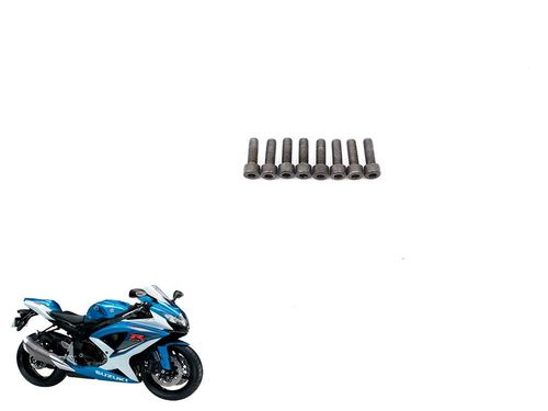 Parafuso Escape 8mm Suzuki Gsxr 750 Srad Srad 750 11-13