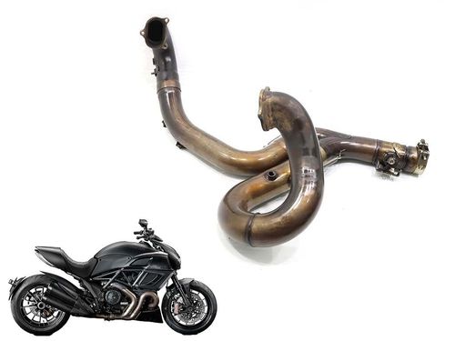 Curva Escapamento Ducati Diavel 1198  11-14