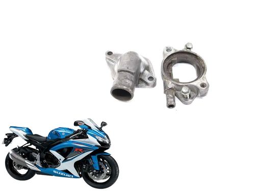Carcaça Válvula Termostática Suzuki Gsxr 750 Srad 11-1