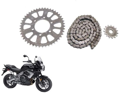 Kit Relação Com Retentor Kawasaki Versys 650 10-1