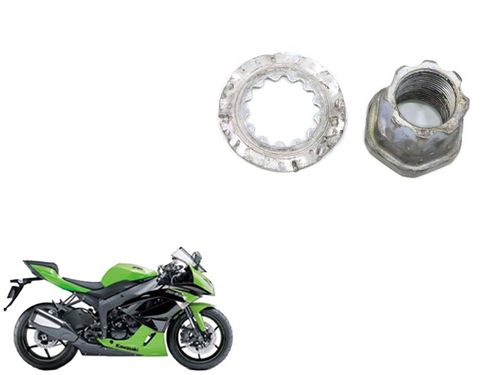 Porca Pinhão Kawasaki Zx 6 Zx6 09-12