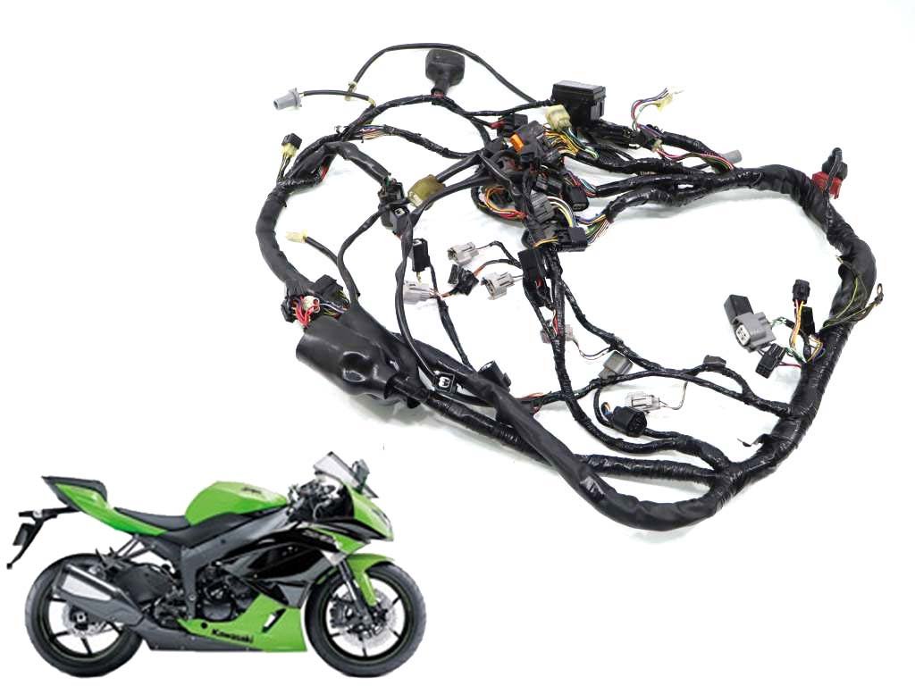 Chicote Principal Kawasaki Zx 6 Zx6 09-1 - CompreSuaPeça