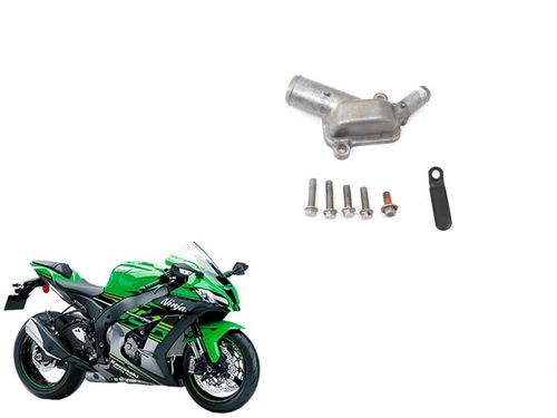 Conexão Mangueira Agua Kawasaki Zx 10 Zx10 16-2