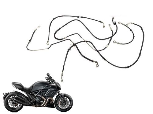 Kit Cano/mangueiras do Abs Ducati Diavel 1198  11-14