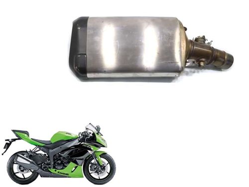Ponteira Escapamento Kawasaki Zx 6 Zx6 09-12