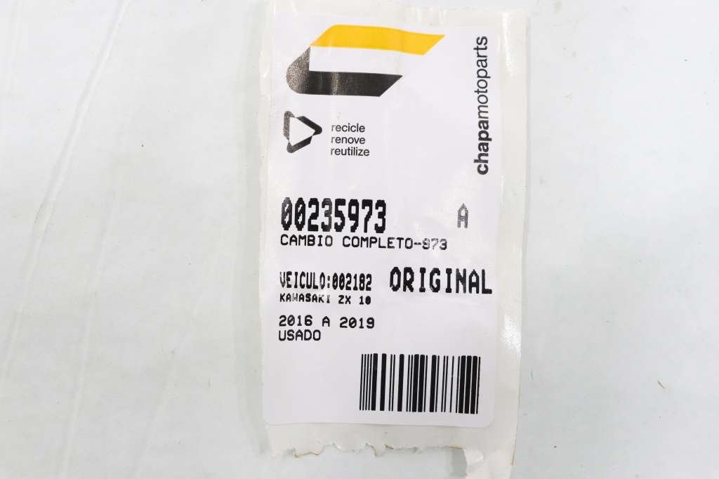 Cambio Completo Kawasaki Zx 10 Zx10 16-1 - CompreSuaPeça Cambio Completo Kawasaki Zx 10 Zx10 16-1 - CompreSuaPeça