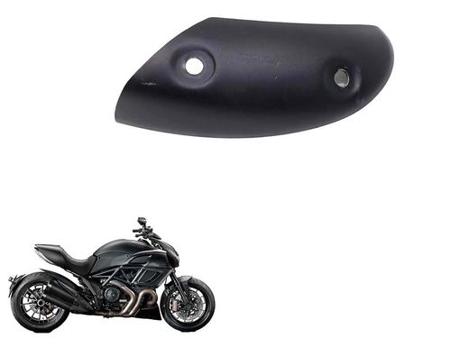 Proteção Curva do Escape Ducati Diavel 1198  11-14