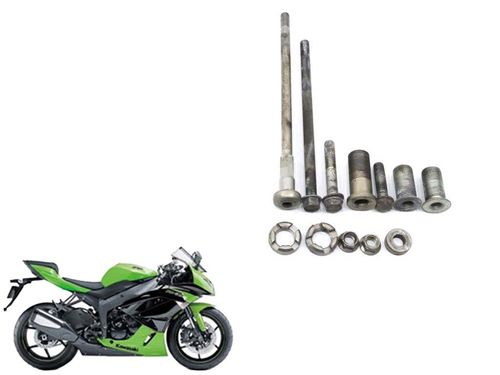 Kit Parafuso Fixação Motor Kawasaki Zx 6 Zx6 09-12