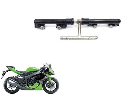 Flauta Bicos Injetores de Baixa Kawasaki Zx 6 Zx6 09-1