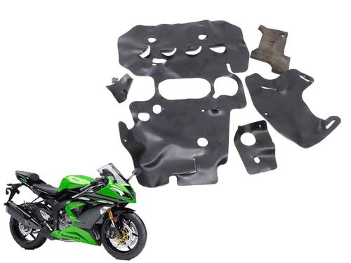Borracha Acabamento Motor Kawasaki Zx 636 13-16
