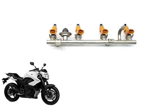 Flauta C/bicos Injetores Yamaha Xj6 10-1