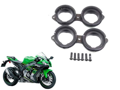 Kit Coletor Admissão Kawasaki Zx 10 Zx10 16-2