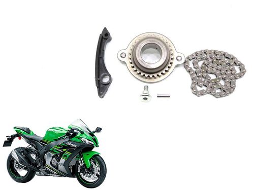 Corrente Bomba Óleo Kawasaki Zx 10 Zx10 16-1