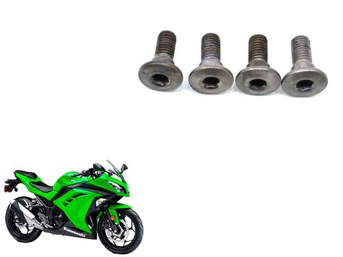 Parafuso Bacalhau Dianteiro Kawasaki Ninja 300 13-18