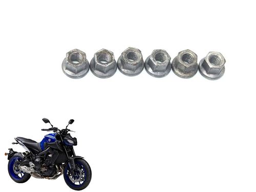 Porca Escap 8mm Yamaha Mt 09 Mt09 21-21