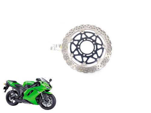 Disco Freio Dianteiro Kawasaki Zx 6 Zx6 07-08