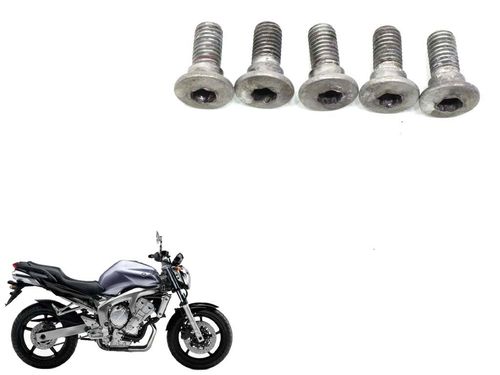 Parafuso Disco Freio Traseiro Yamaha Fazer 600 05-09