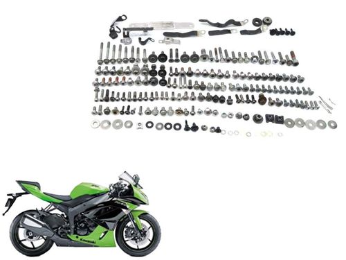Kit Parafuso Chassis Kawasaki Zx 6 Zx6 09-12