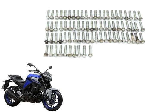 Parafuso Tampa Motor Kit 000106 Mt 03 Mt03 17-23