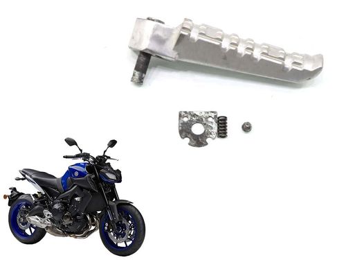 Pedaleira Traseira Direita Yamaha Mt 09 Mt09 20-23