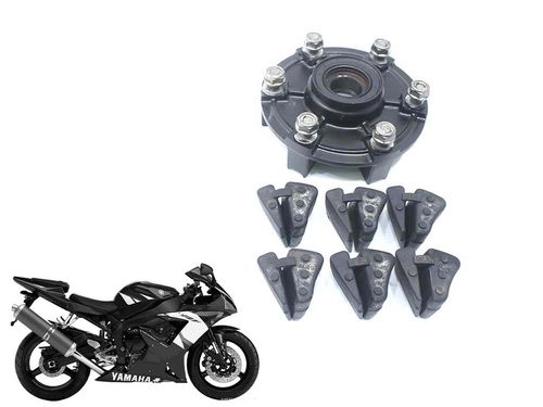 Flange Suporte Coroa Yamaha R1 /yzf R1 Yzf R1 02-03