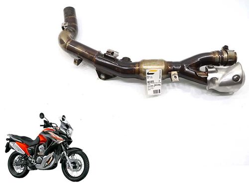 Curva Intermediaria Escape Direto Honda Transalp 700 11-14