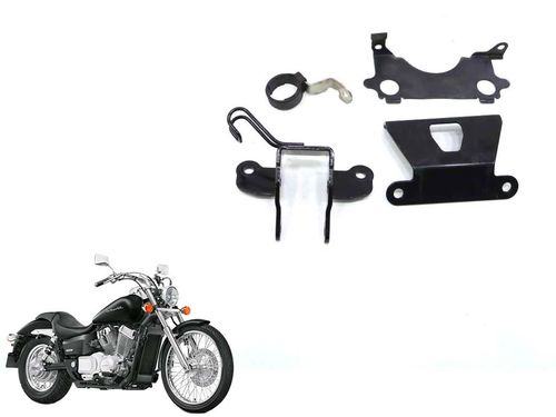 Kit Suporte Fixação Chassi Honda Shadow 750 09-11