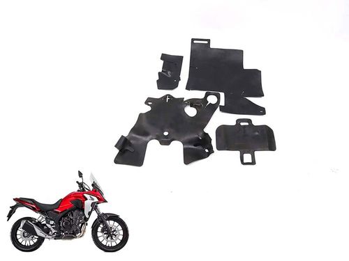 Borracha Acabamento Motor Honda Cb 500 X Cb500x 16-20
