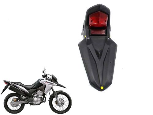 Para-lama Traseiro Sup/placa Honda Xre 300 16-18 C/detalhe (