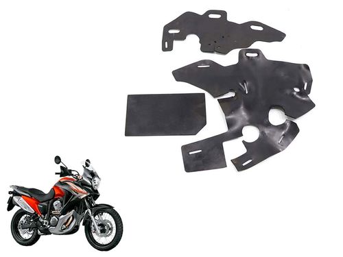 Borracha Acabamento Motor Honda Transalp 700 11-14