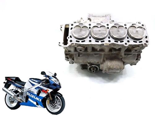 Bloco Carcaça Motor Jogo Com Pistão Suzuki Gsxr Srad 1000 01-03 (