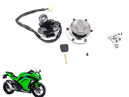 Kit Chave Ignição Kawasaki Ninja 300 Ninja300 13-18
