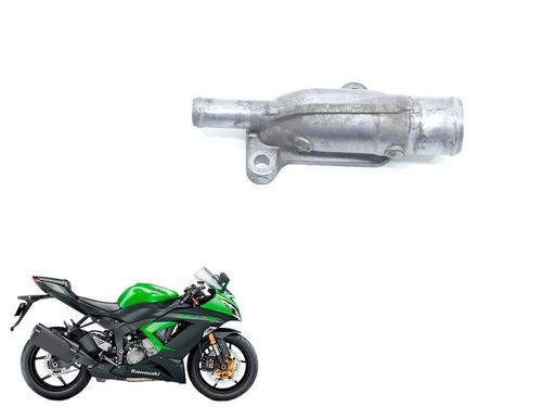 Conexão Mangueira Agua Kawasaki Zx 6 Zx6 13-16