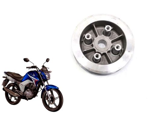 Cubo e Plato Embreagem Honda Cg Titan 150 04-1
