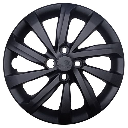 Calota Aro 15 Cor Preto Fosco Nova Strada 2021 em diante - Grid