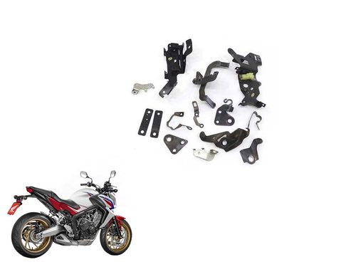 Kit Suporte Fixação Chassi Honda Cb 650 F Cb650f 15-17