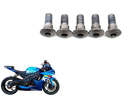 Parafuso Disco Freio Traseiro Suzuki Gsxr 750 Srad 14-16 (