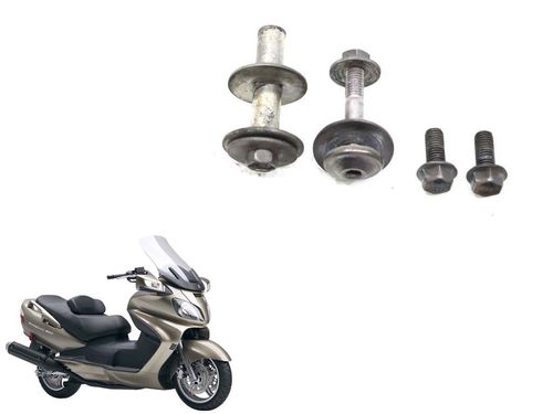 Kit Parafuso Fixação Escape Suzuki Burgman 650 07-15