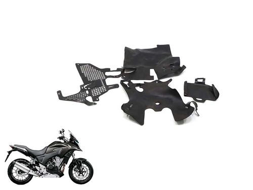 Borracha Acabamento Motor Honda Cb 500 X Cb500x 13-15