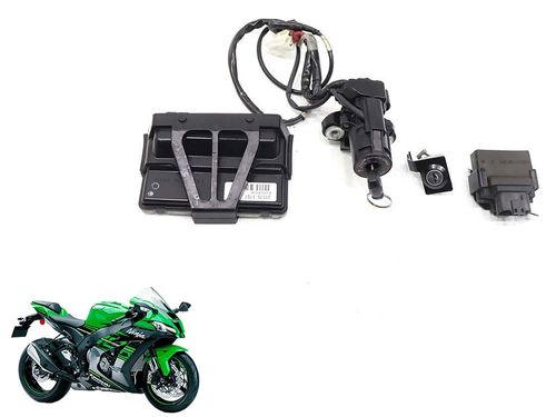 Kit Chave Ignição Kawasaki Zx 10 Zx10 16-21