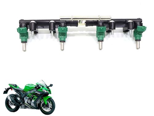 Flauta Bicos Injetores de Baixa Kawasaki Zx 10 16-21