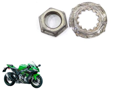 Porca Pinhão Kawasaki Zx 10 Zx10 16-21