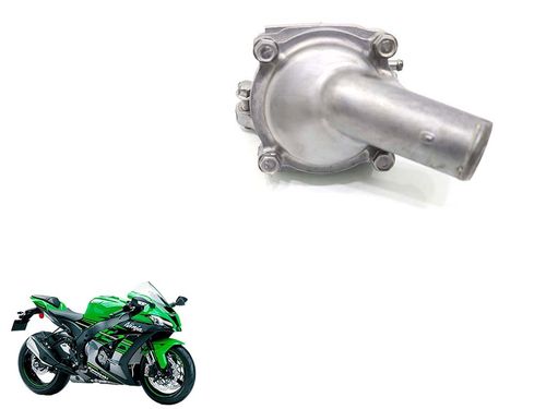 Carcaça Válvula Termostática Kawasaki Zx 10 Zx10 16-21