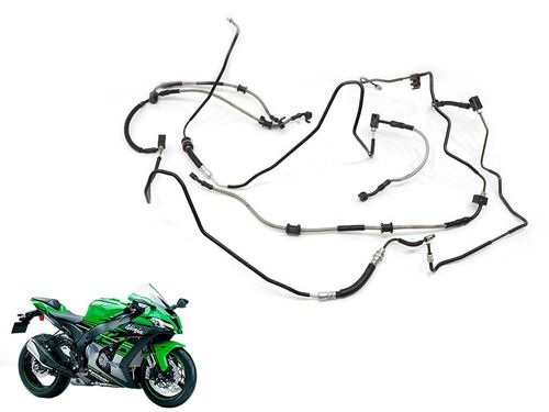 Kit Cano/mangueiras do Abs Kawasaki Zx 10 Zx10 16-21