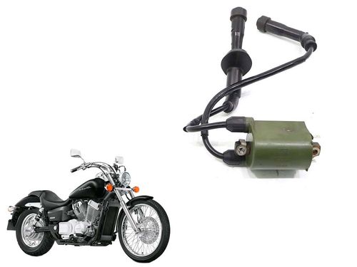 Bobina Ignição (f) Dianteira Honda Shadow 750 carburada 06-08
