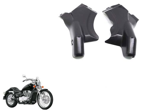 Acabamento Coluna Direção Par Honda Shadow 750 06-08