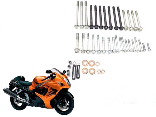 Kit Parafuso Carcaça Motor Suzuki Hayabusa 1300 09-19